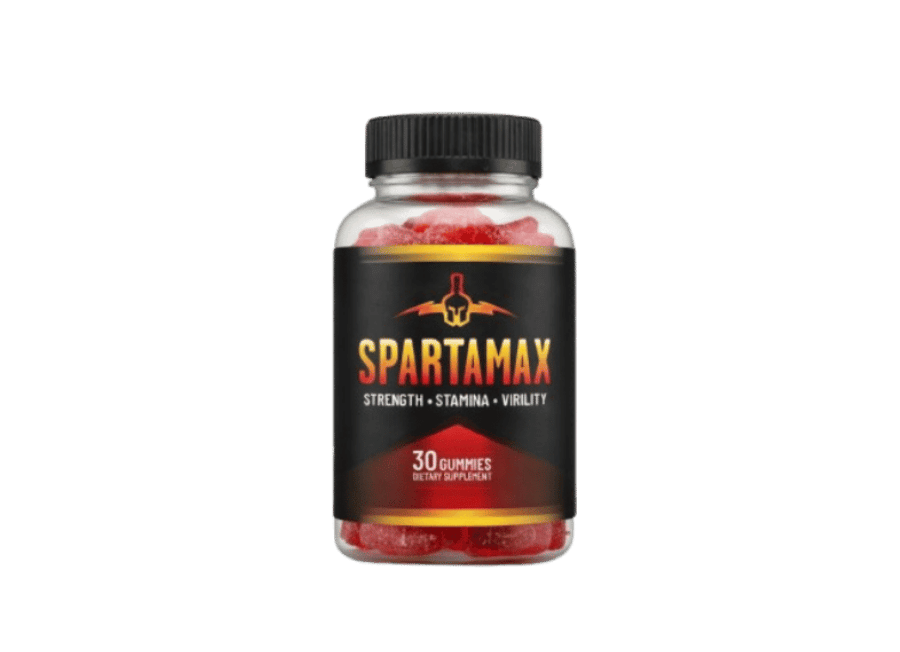 Spartamax male vitality gummies bottle